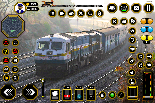 اسکرین شات 8 بازی Indian Train Driving Train 3D