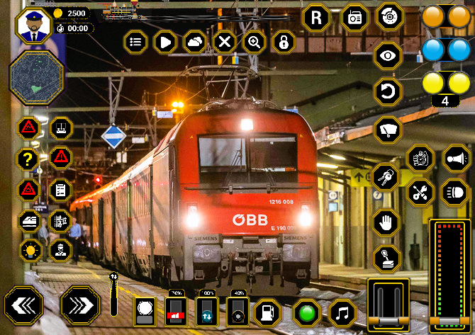 اسکرین شات 6 بازی Indian Train Driving Train 3D