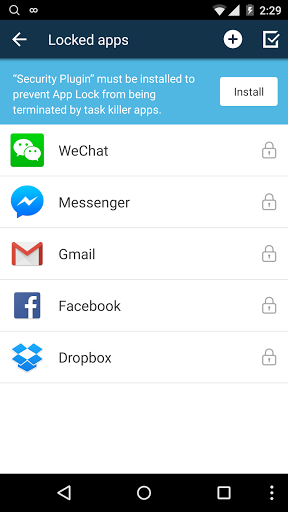 اسکرین شات 1 برنامه Security Plugin for Vault