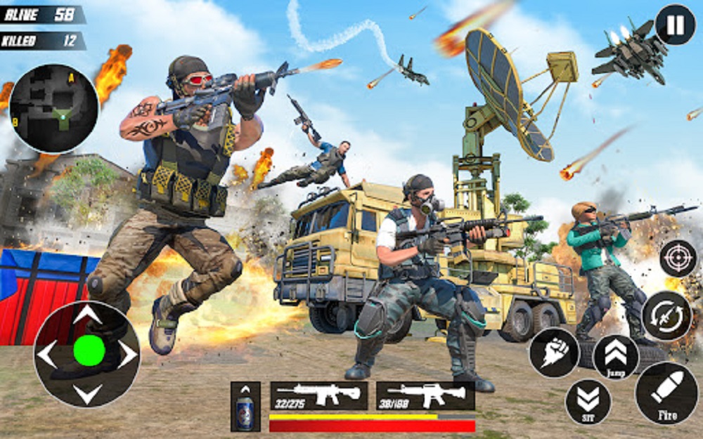 اسکرین شات 6 برنامه FPS Shooting Gun Games 3D