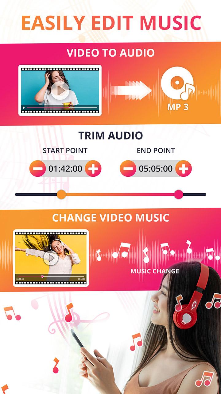 اسکرین شات 4 برنامه Audio Extractor: Video to MP3
