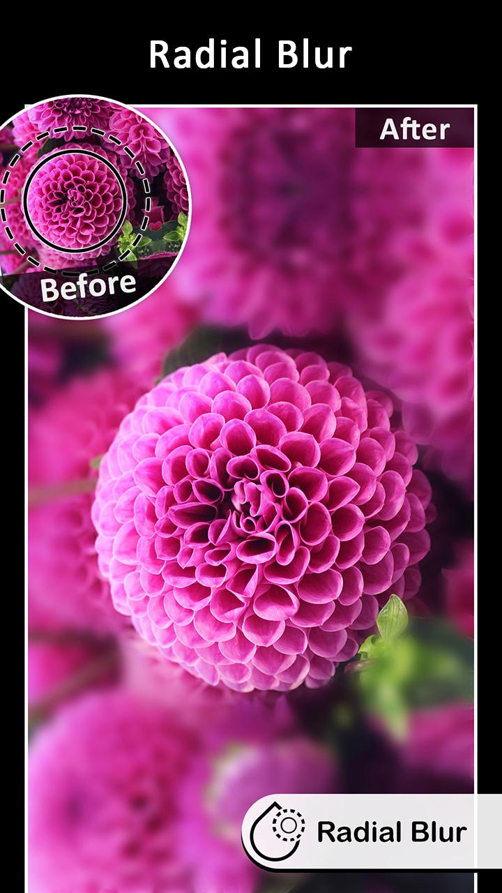 اسکرین شات 3 برنامه DSLR Blur Effects: Photo Focus