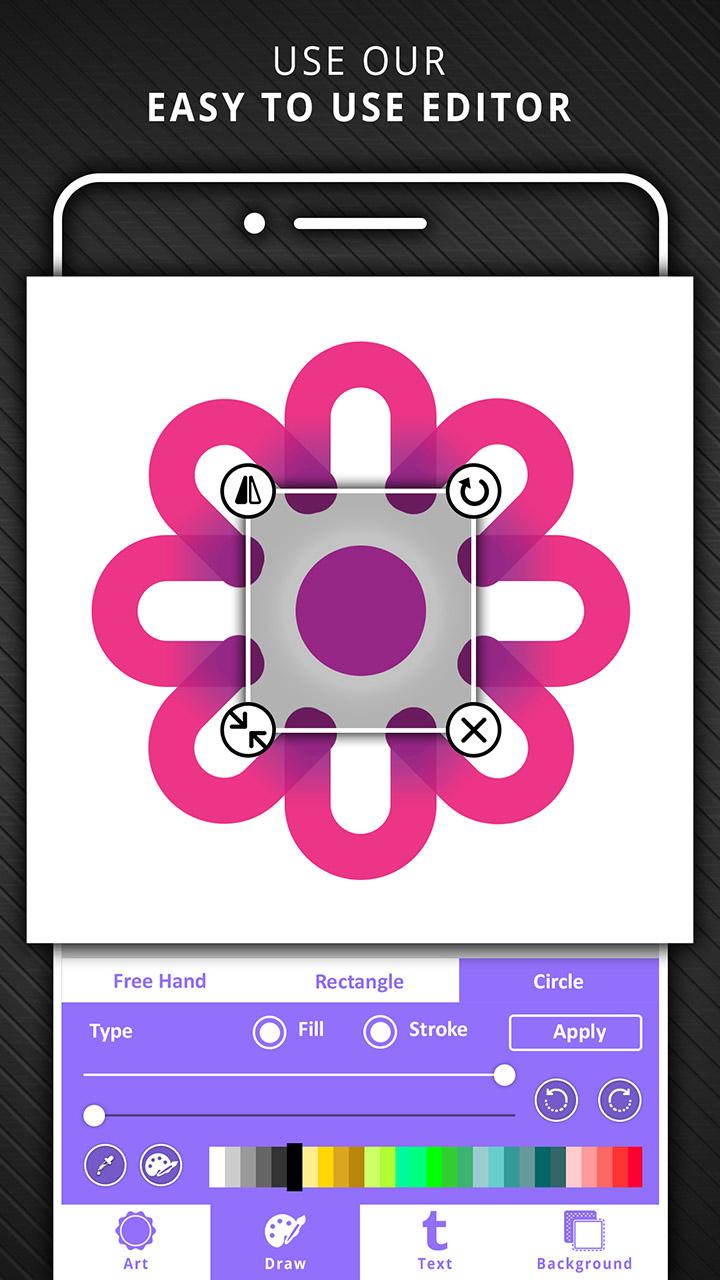اسکرین شات 3 برنامه Swift Logo Maker Logo Designer