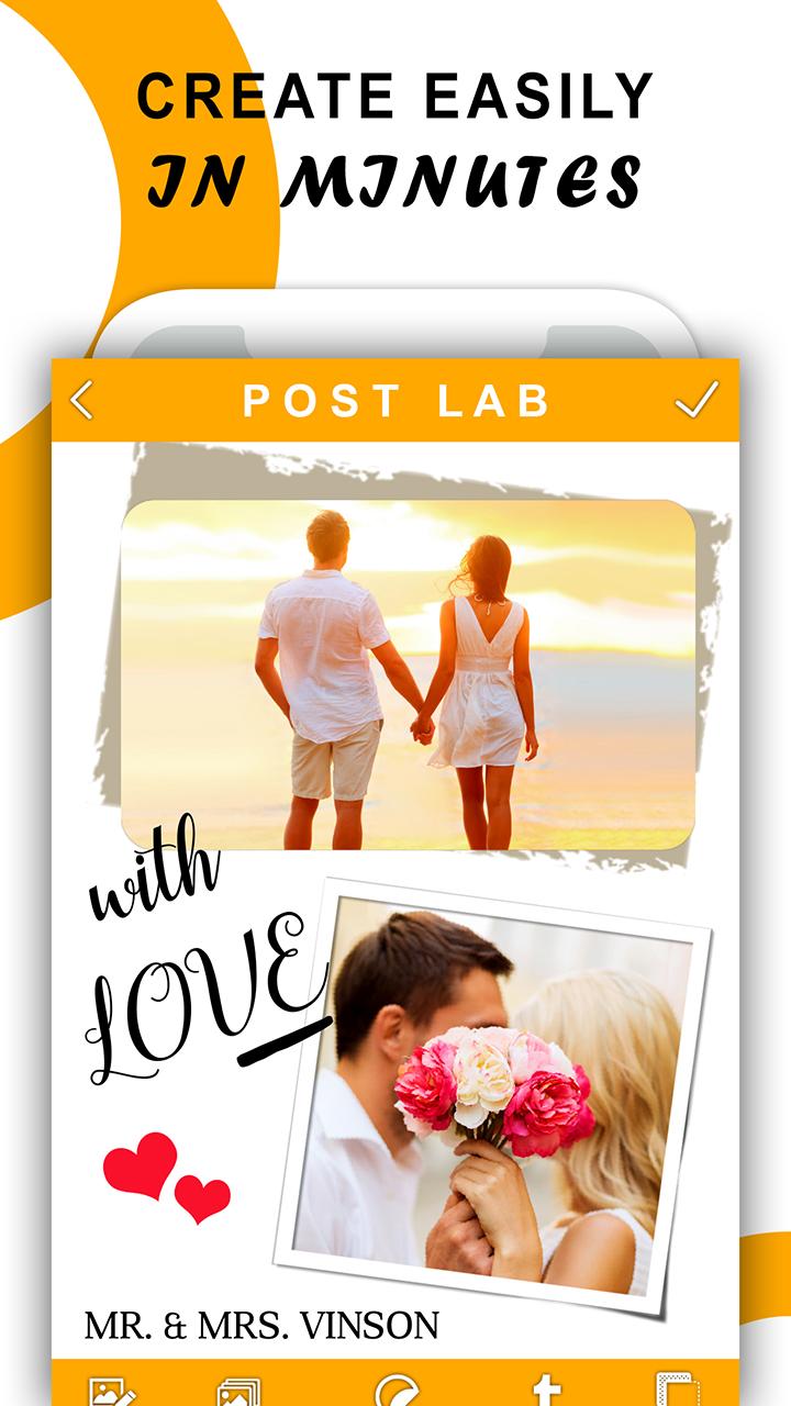 اسکرین شات 3 برنامه PostLab: Designer Collages, Po