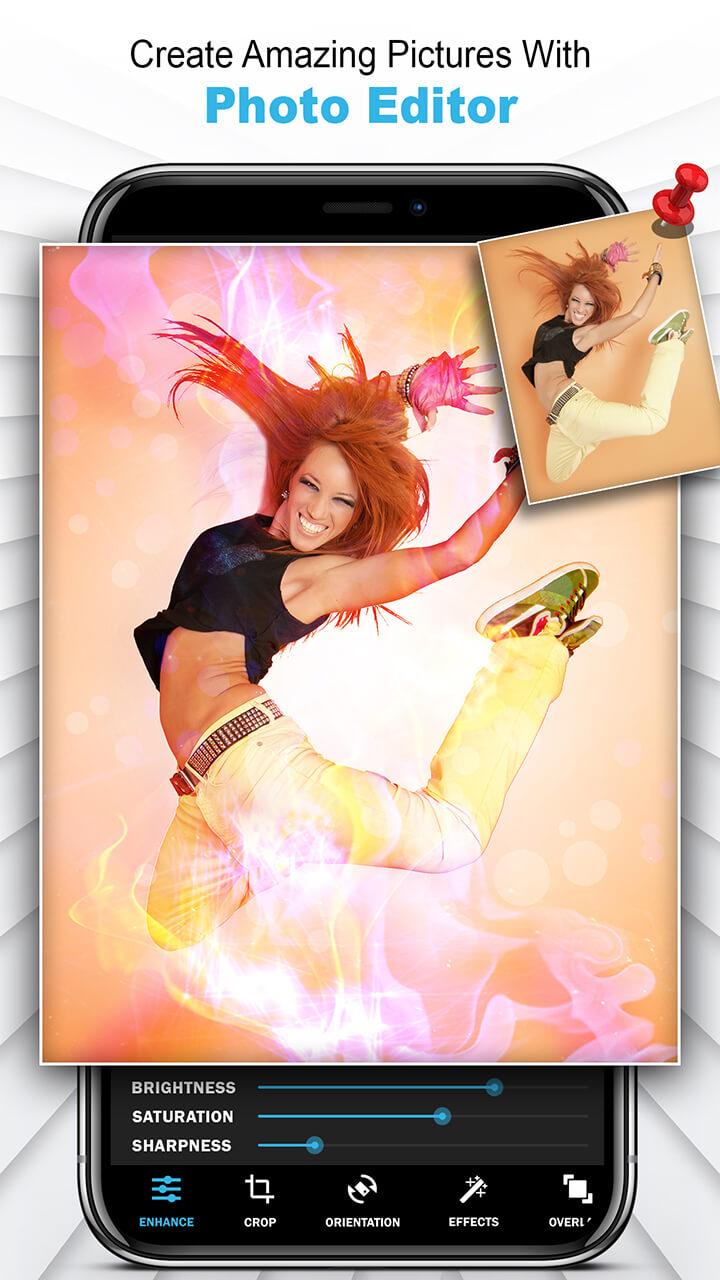 اسکرین شات 2 برنامه Shimmer Photo Effects: PIP, Ph
