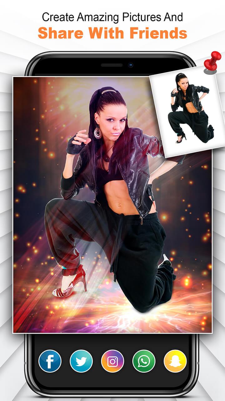 اسکرین شات 5 برنامه Shimmer Photo Effects: PIP, Ph