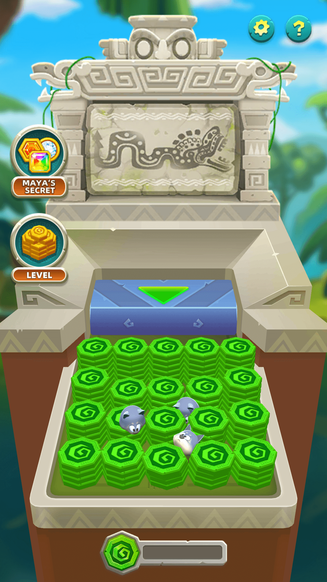 اسکرین شات 2 بازی Jungle Dozer - Pusher Games