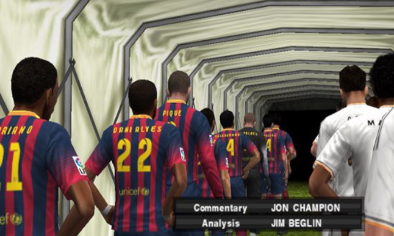 اسکرین شات 15 بازی فوتبال PES 2014