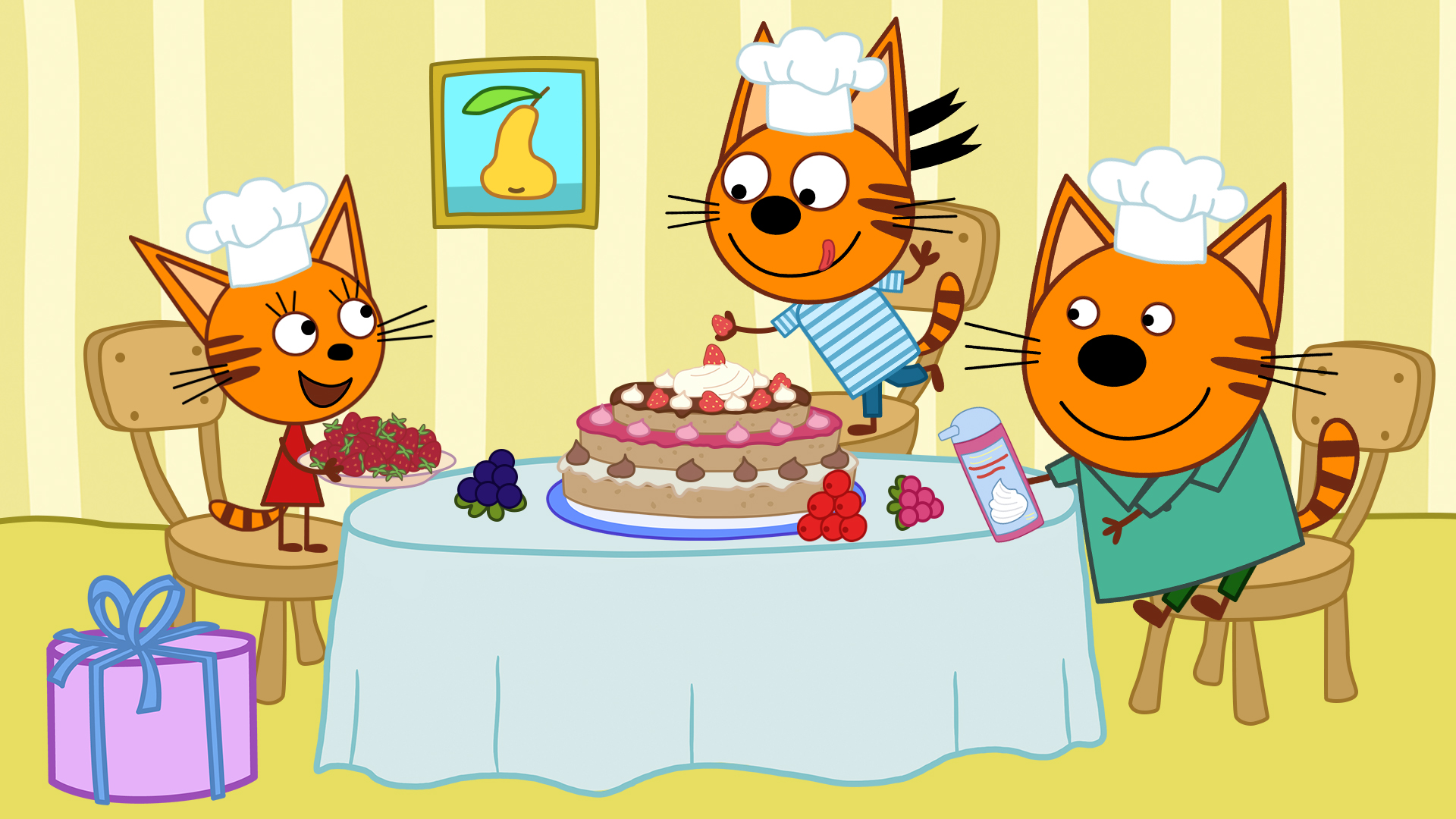 اسکرین شات 2 بازی Kid-E-Cats: Kids birthday