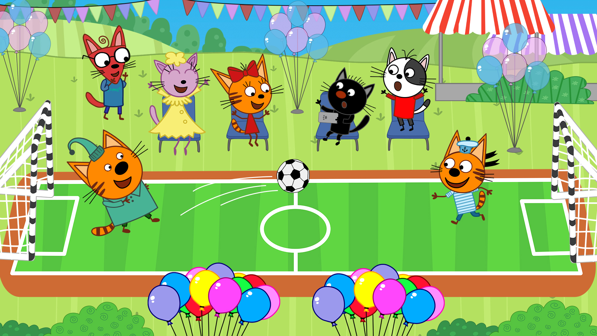 اسکرین شات 4 بازی Kid-E-Cats: Kids birthday