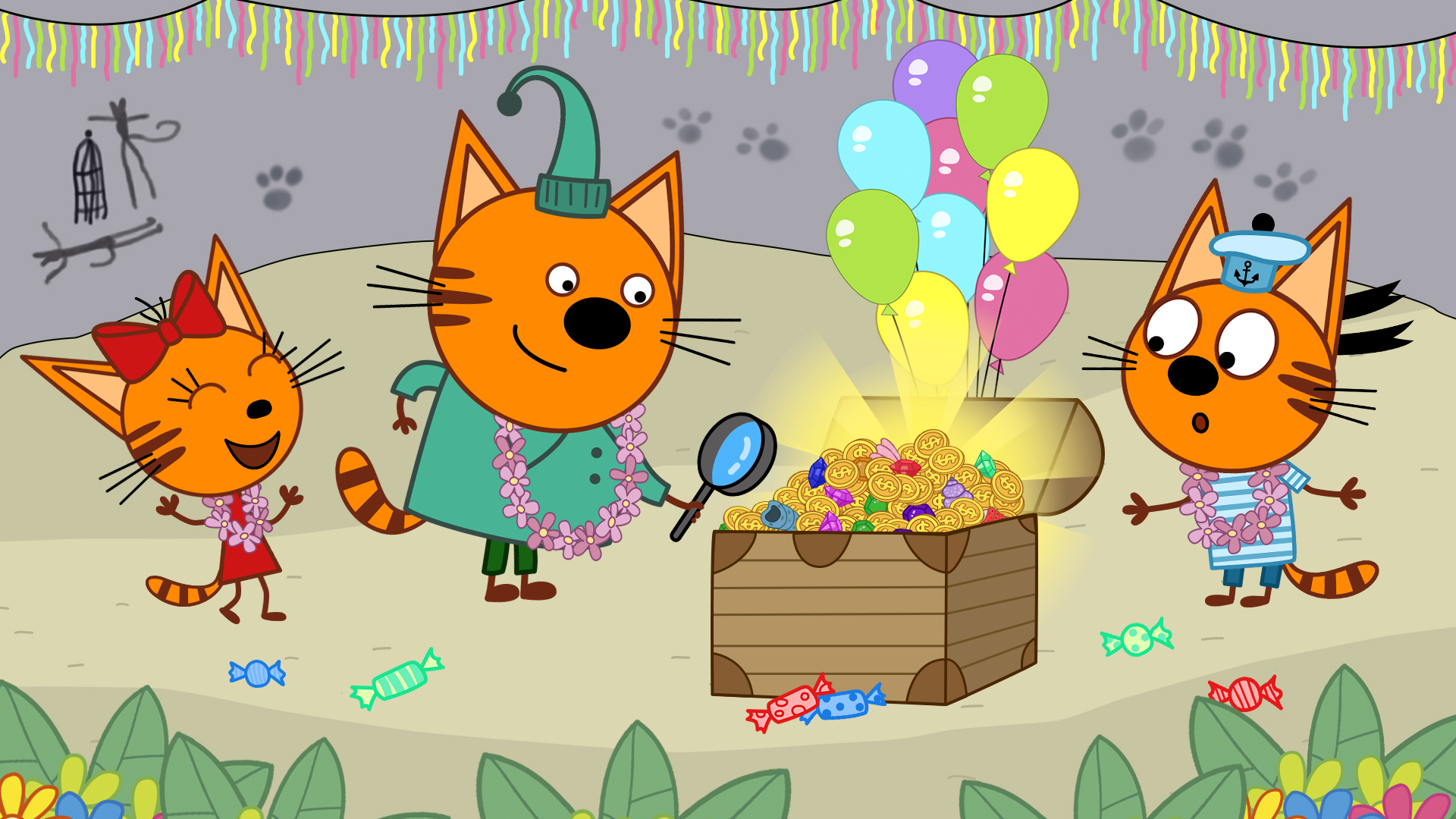 اسکرین شات 8 بازی Kid-E-Cats: Kids birthday