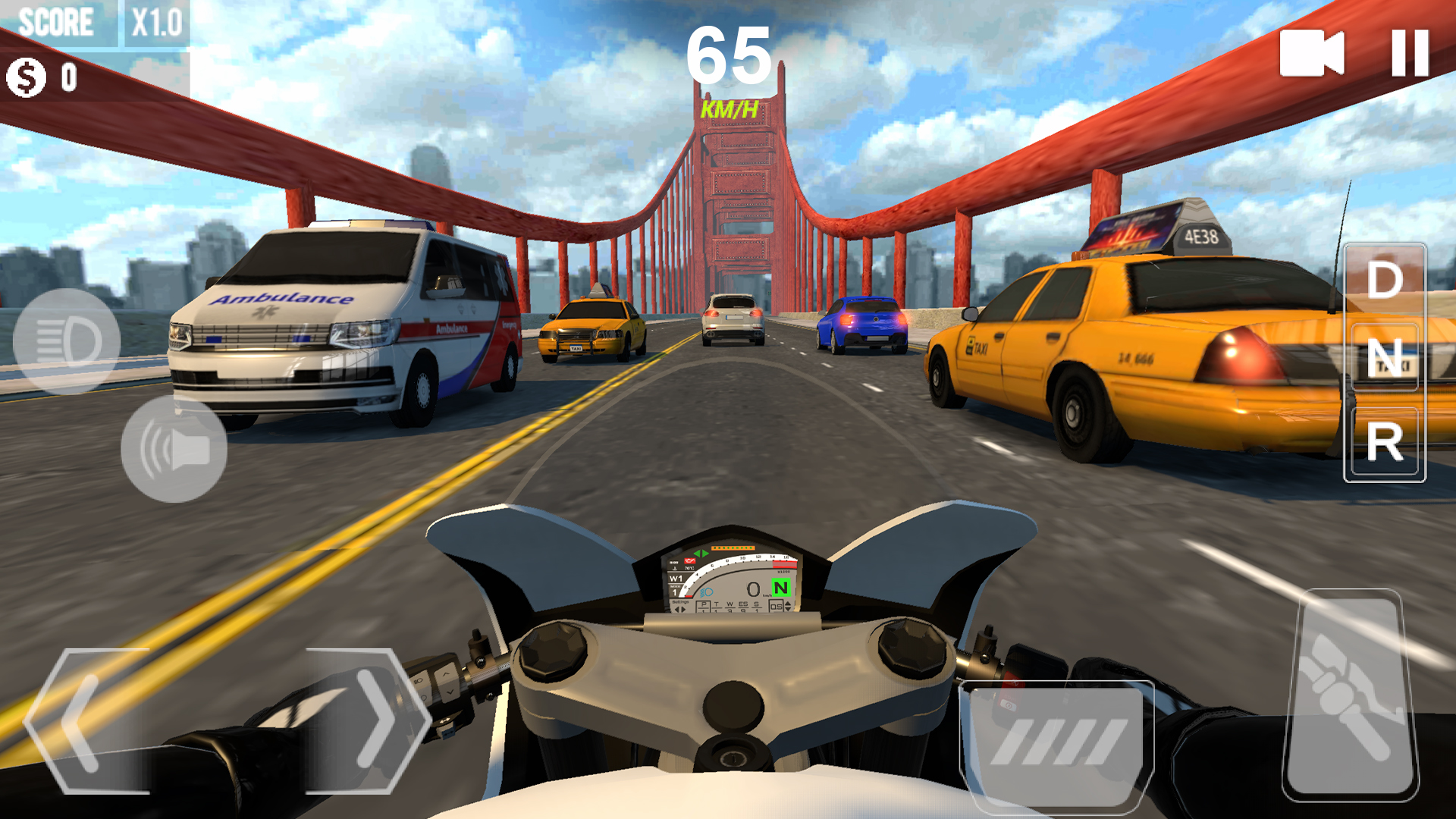 اسکرین شات 3 بازی Traffic Moto Racing 2024