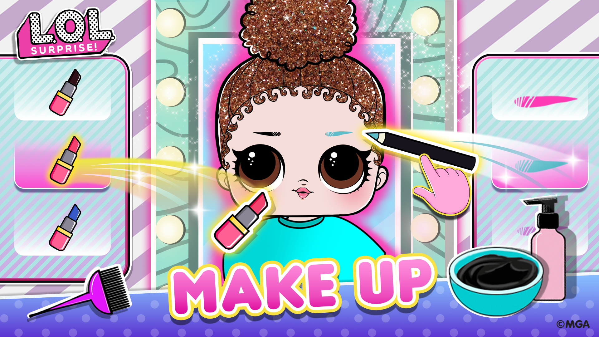 اسکرین شات 2 بازی L.O.L. Surprise! Beauty Salon