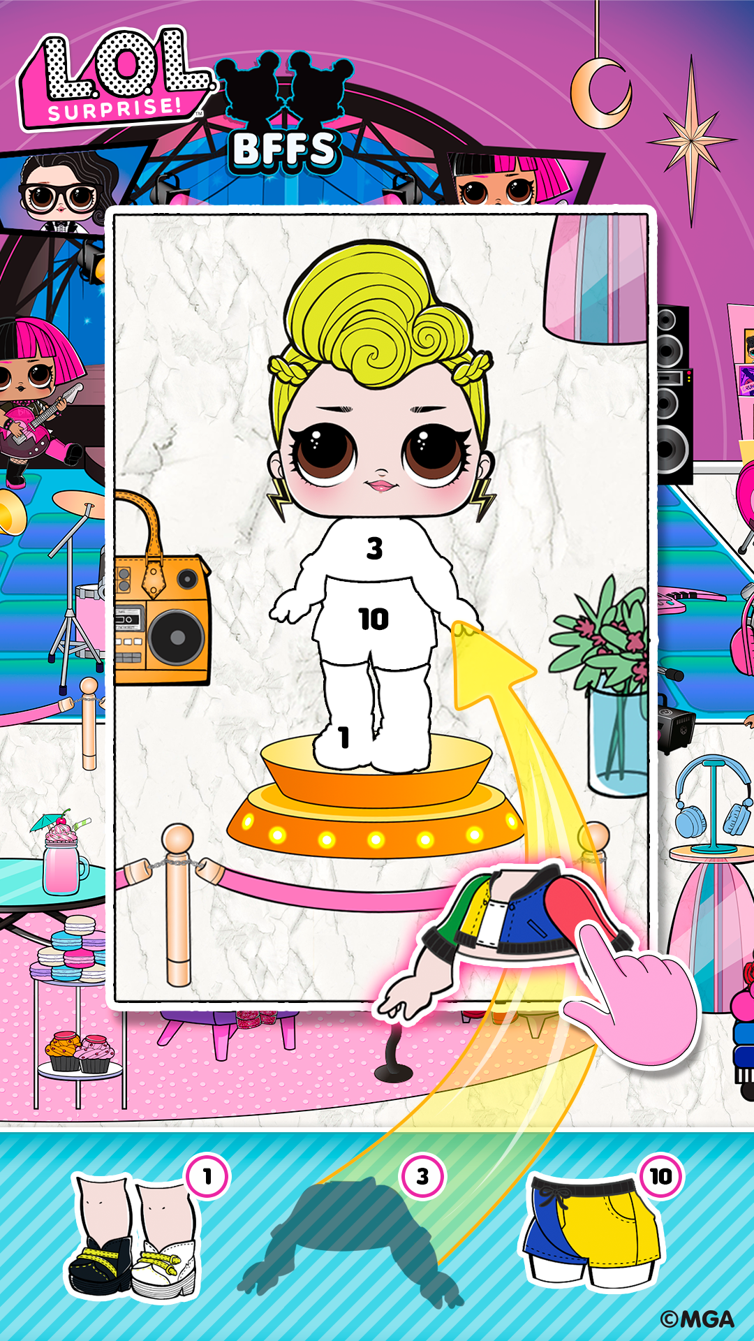 اسکرین شات 4 بازی L.O.L. Surprise! Sticker Book