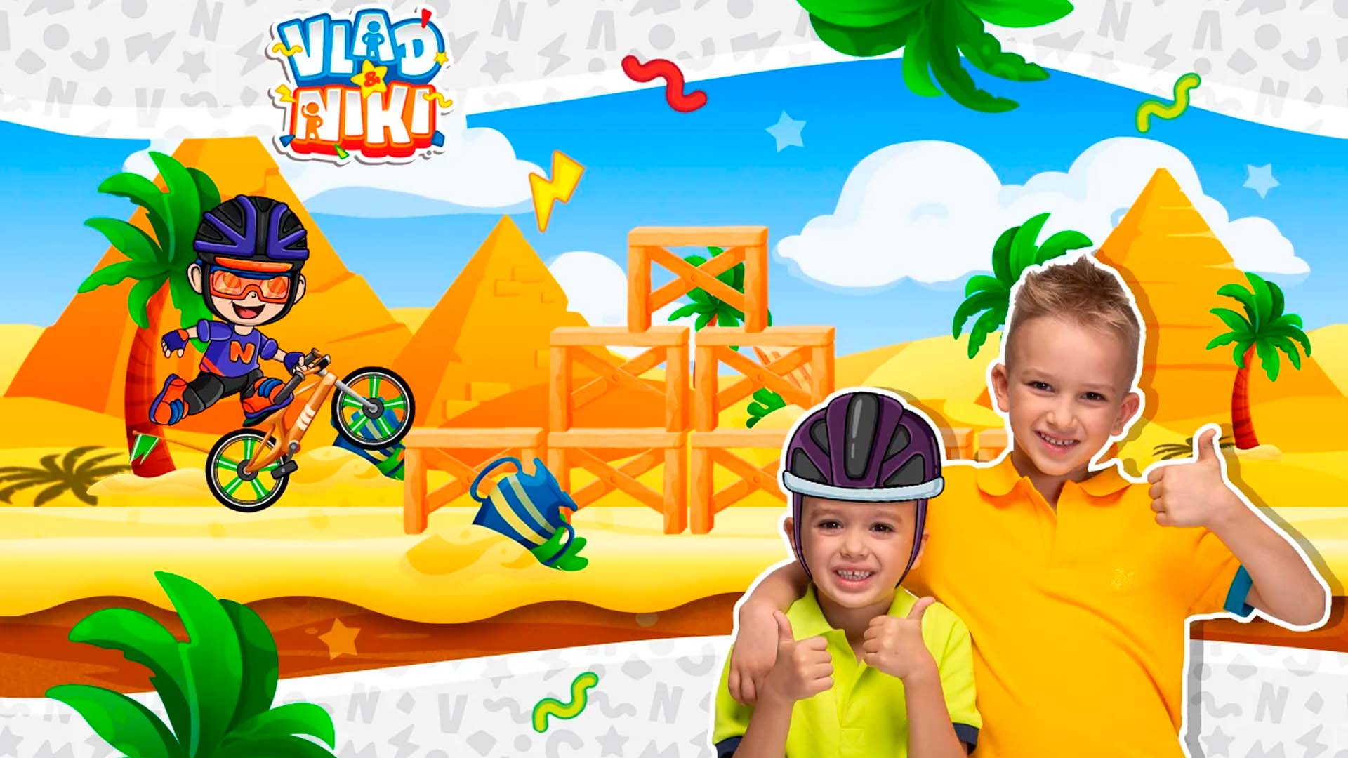 اسکرین شات 5 بازی Vlad & Niki: Kids Bike Racing