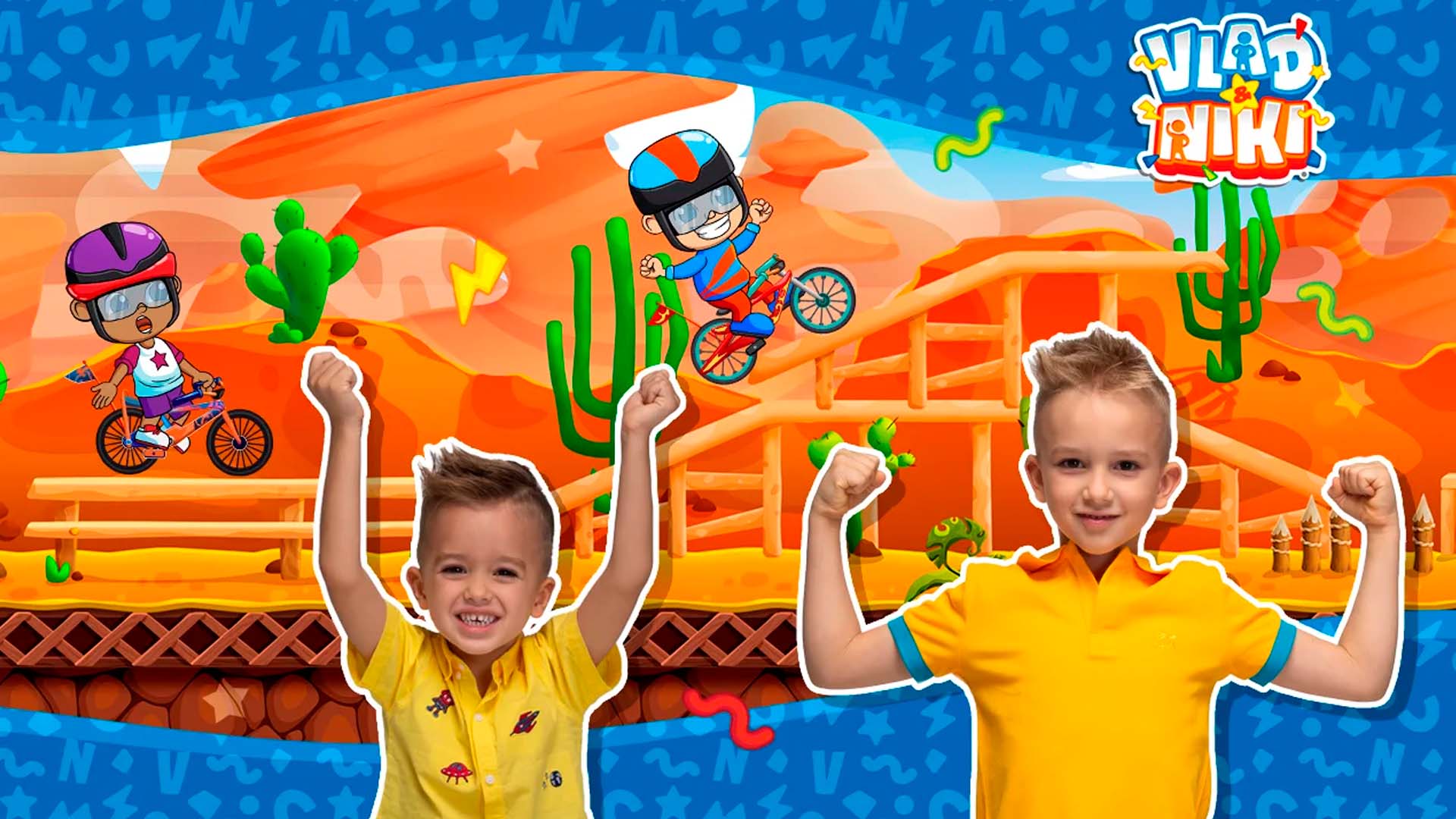 اسکرین شات 6 بازی Vlad & Niki: Kids Bike Racing