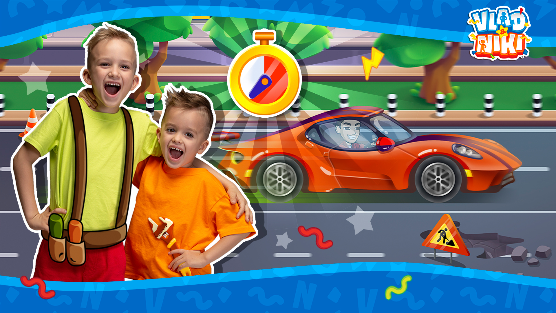 اسکرین شات 4 بازی Vlad and Niki: Car Service