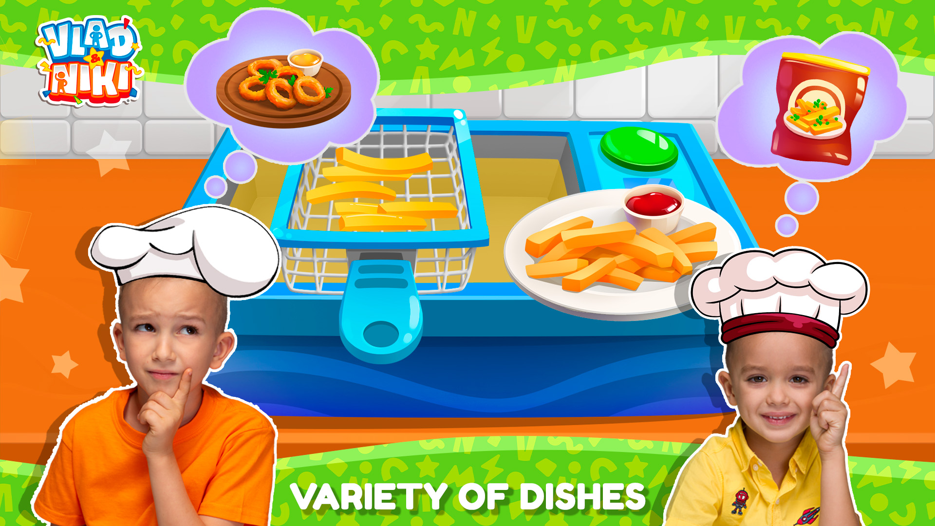 اسکرین شات 6 بازی Vlad and Niki: Kids Cafe