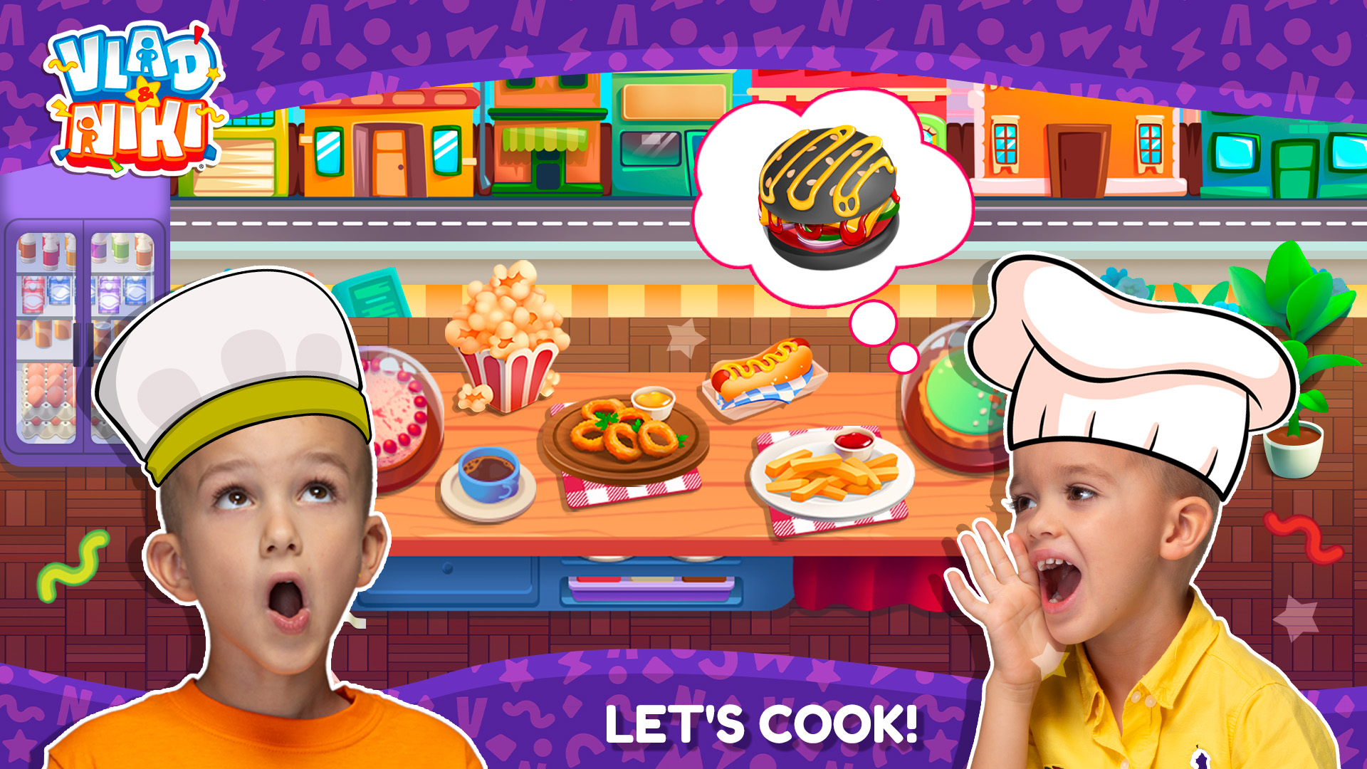 اسکرین شات 1 بازی Vlad and Niki: Kids Cafe