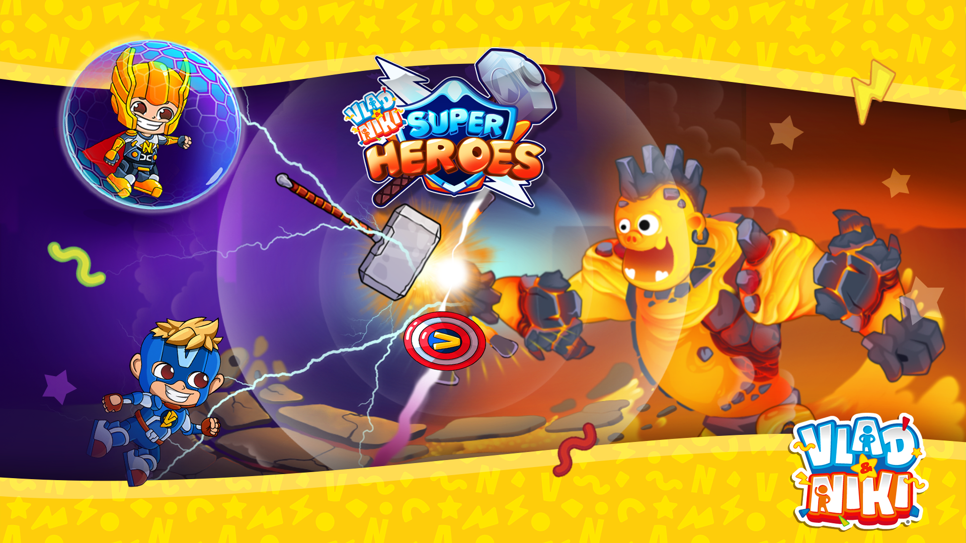 اسکرین شات 7 بازی Vlad and Niki Superheroes