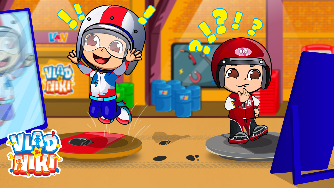 اسکرین شات 6 بازی Monster Truck Vlad & Niki
