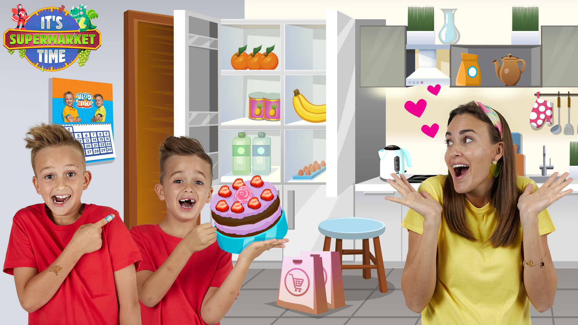 اسکرین شات 5 بازی Vlad & Niki Supermarket game