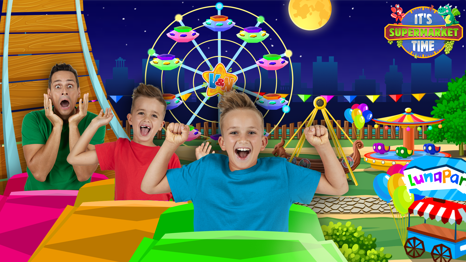 اسکرین شات 7 بازی Vlad & Niki Supermarket game