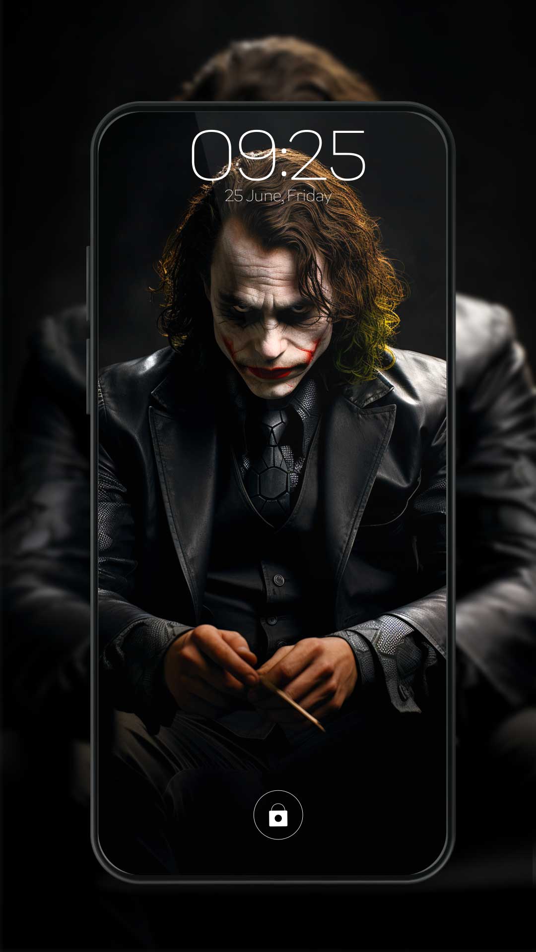 اسکرین شات 2 برنامه All Black Wallpaper Collection