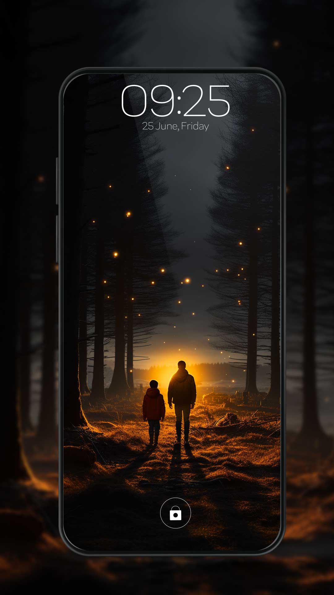 اسکرین شات 5 برنامه All Black Wallpaper Collection