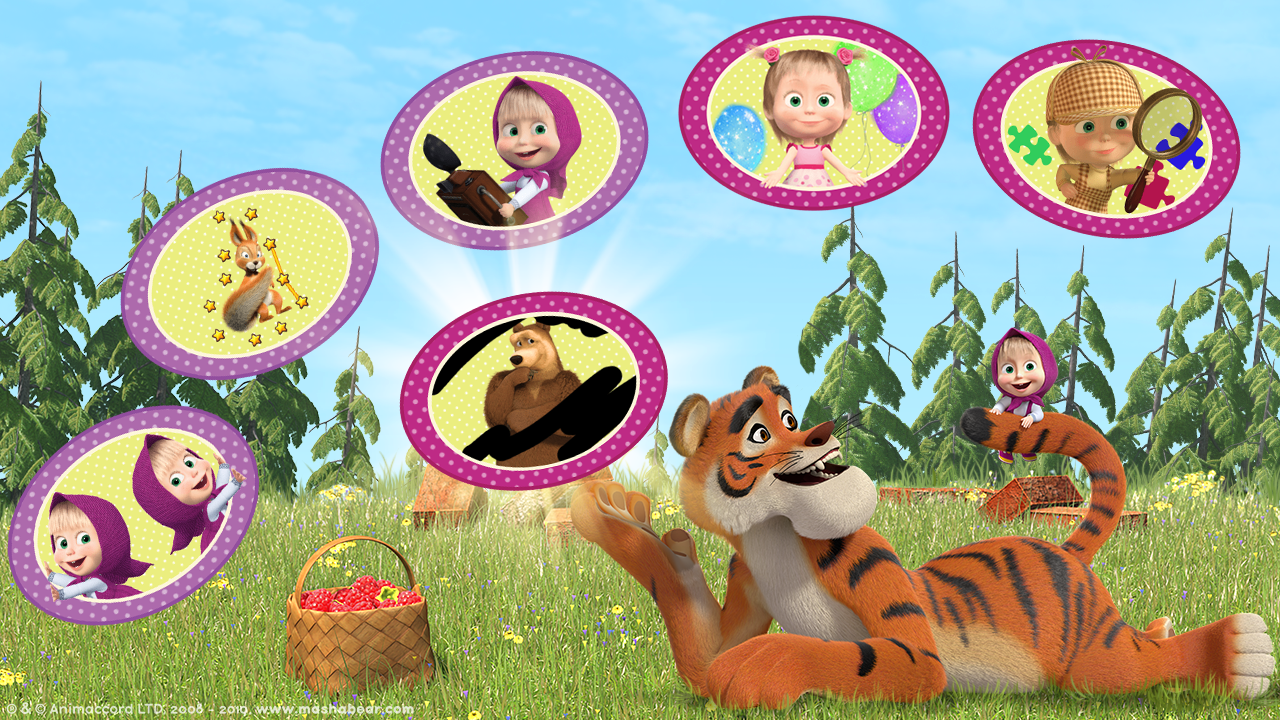 اسکرین شات 6 بازی Masha and the Bear: Mini games