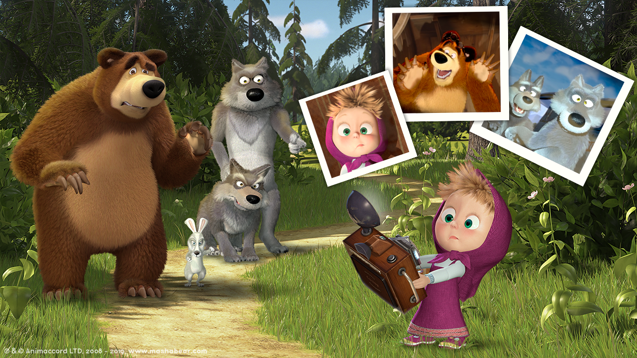 اسکرین شات 2 بازی Masha and the Bear: Mini games