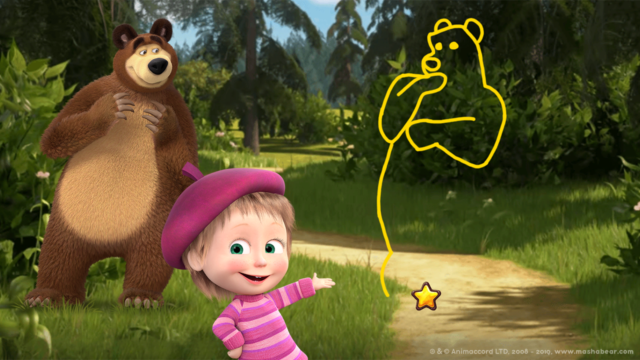 اسکرین شات 4 بازی Masha and the Bear: Mini games