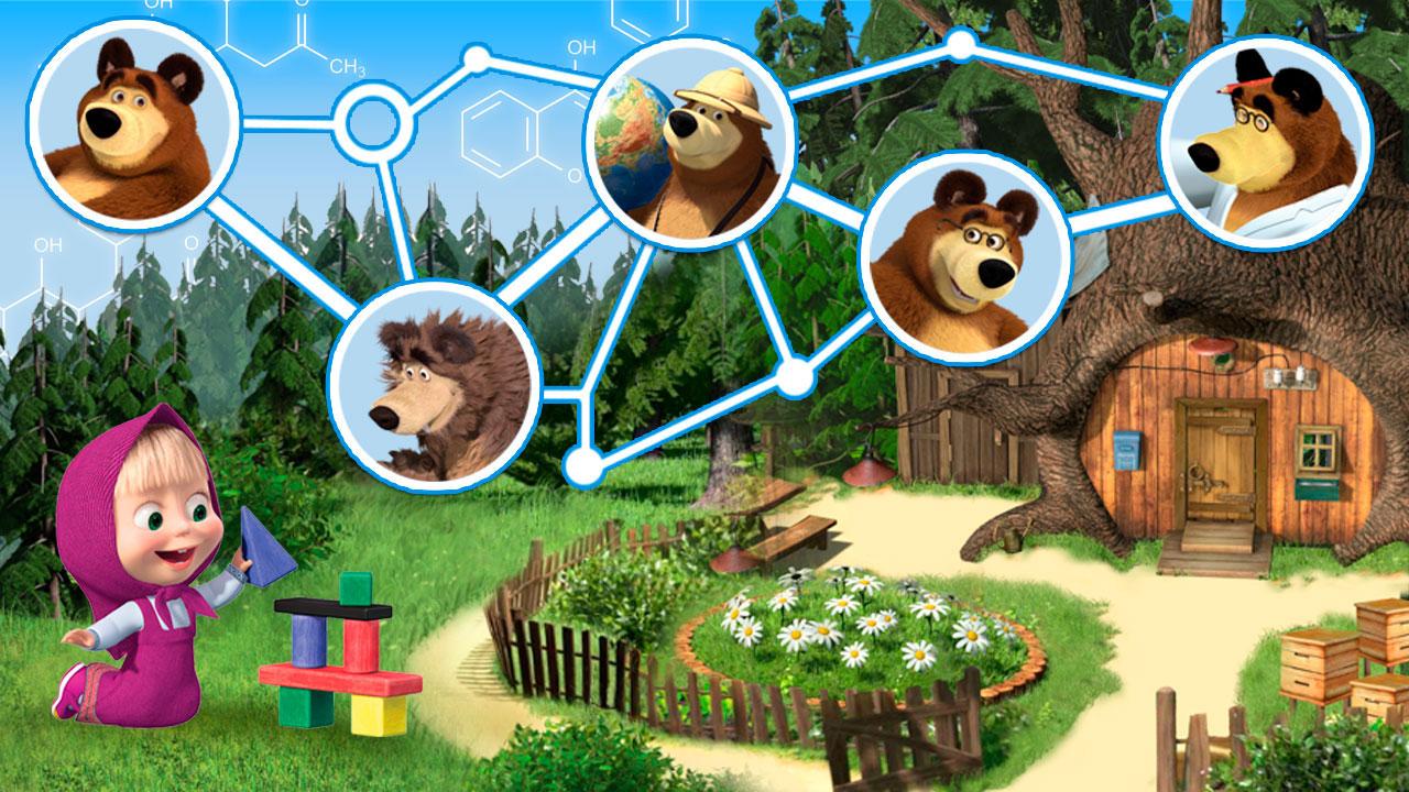 اسکرین شات 2 بازی Masha and the Bear: Evolution