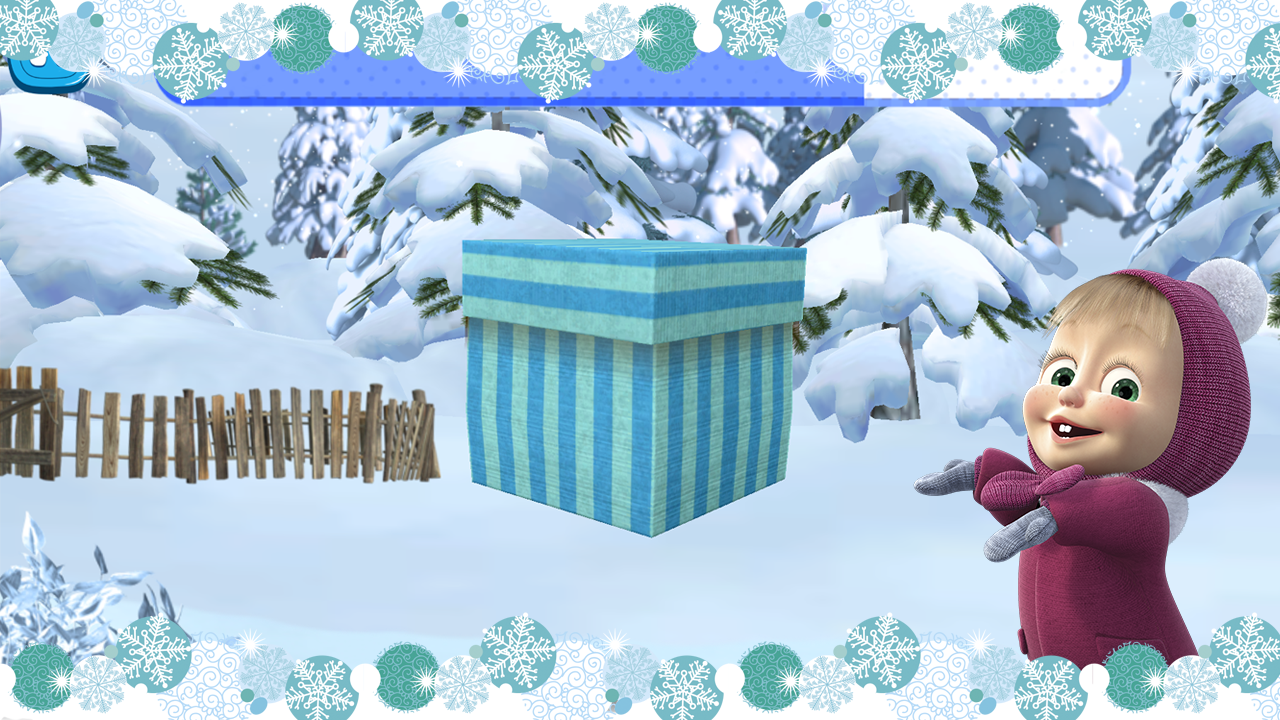 اسکرین شات 6 بازی Masha and the Bear: Christmas