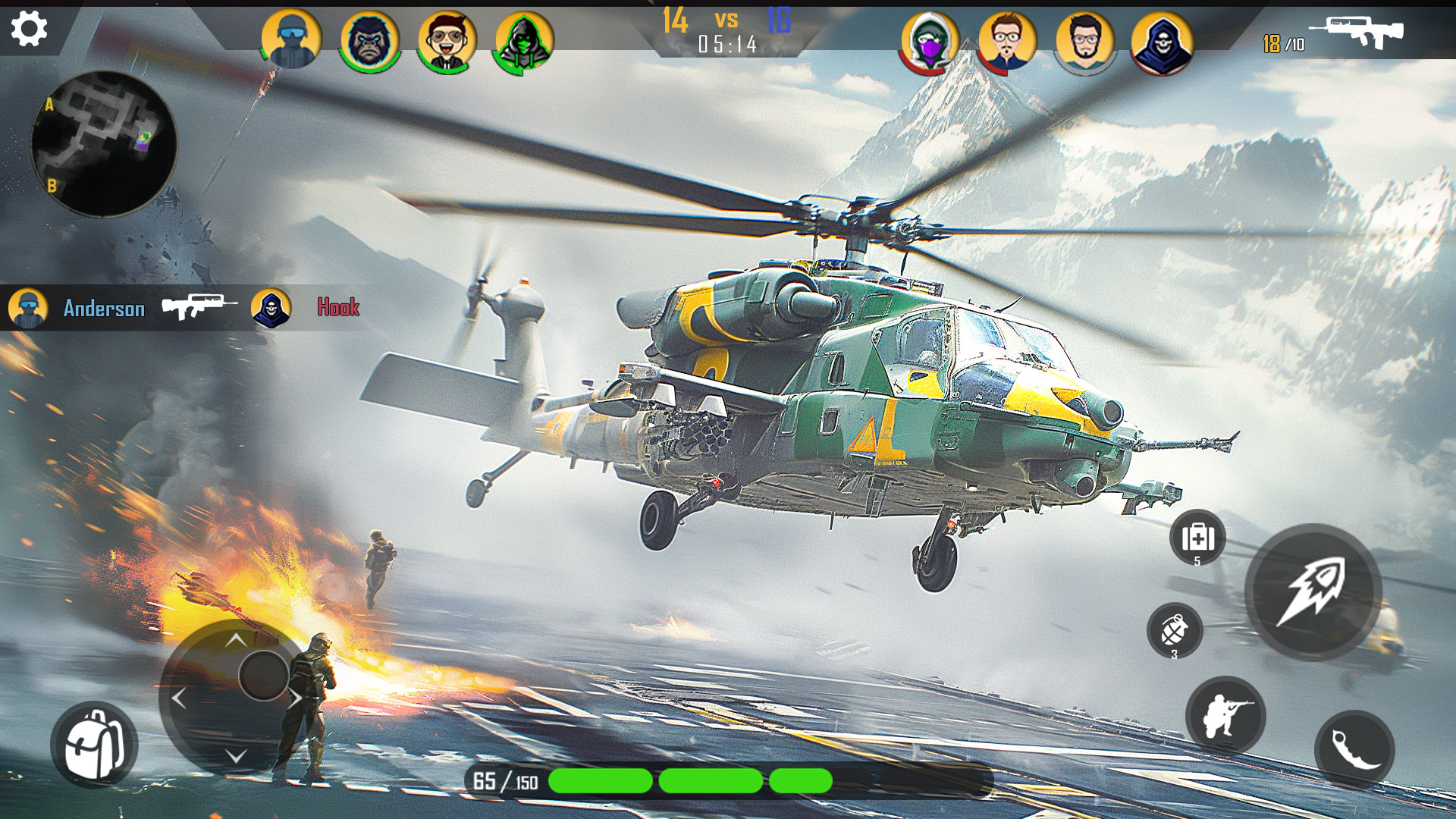 اسکرین شات 2 بازی Gunship Battle Air Force War