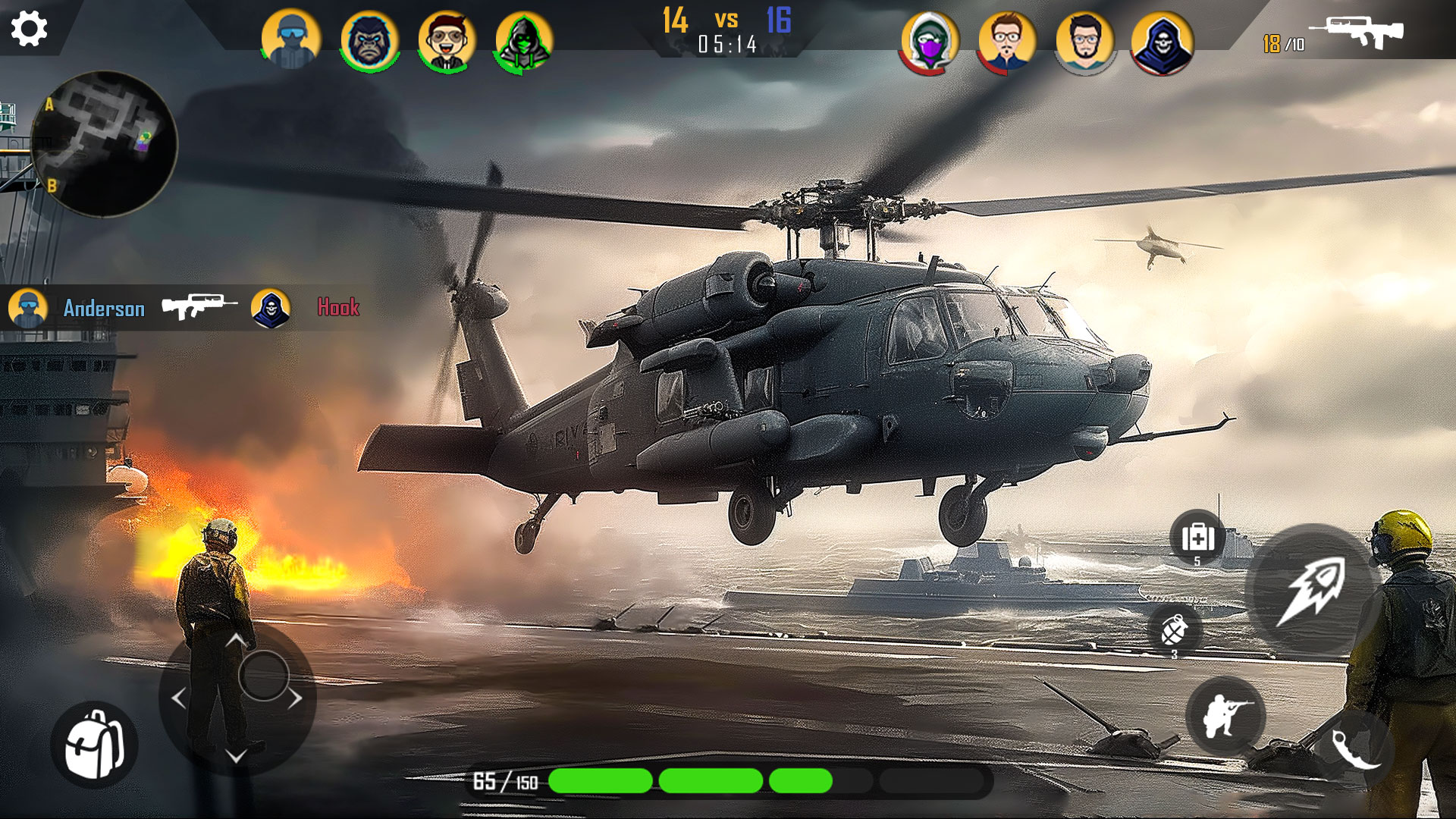 اسکرین شات 1 بازی Gunship Battle Air Force War