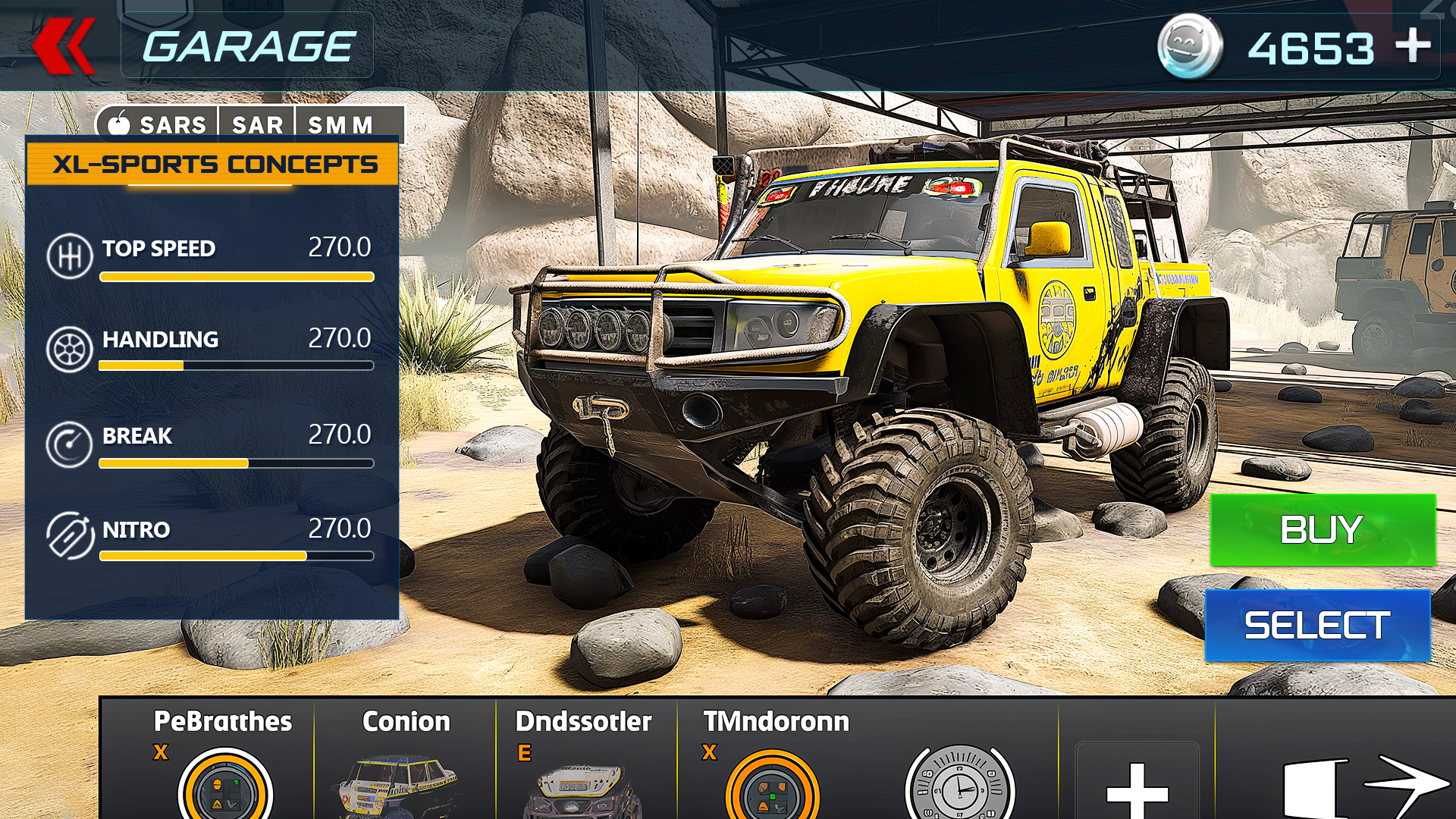 اسکرین شات 5 بازی Mud Truck Racing Games