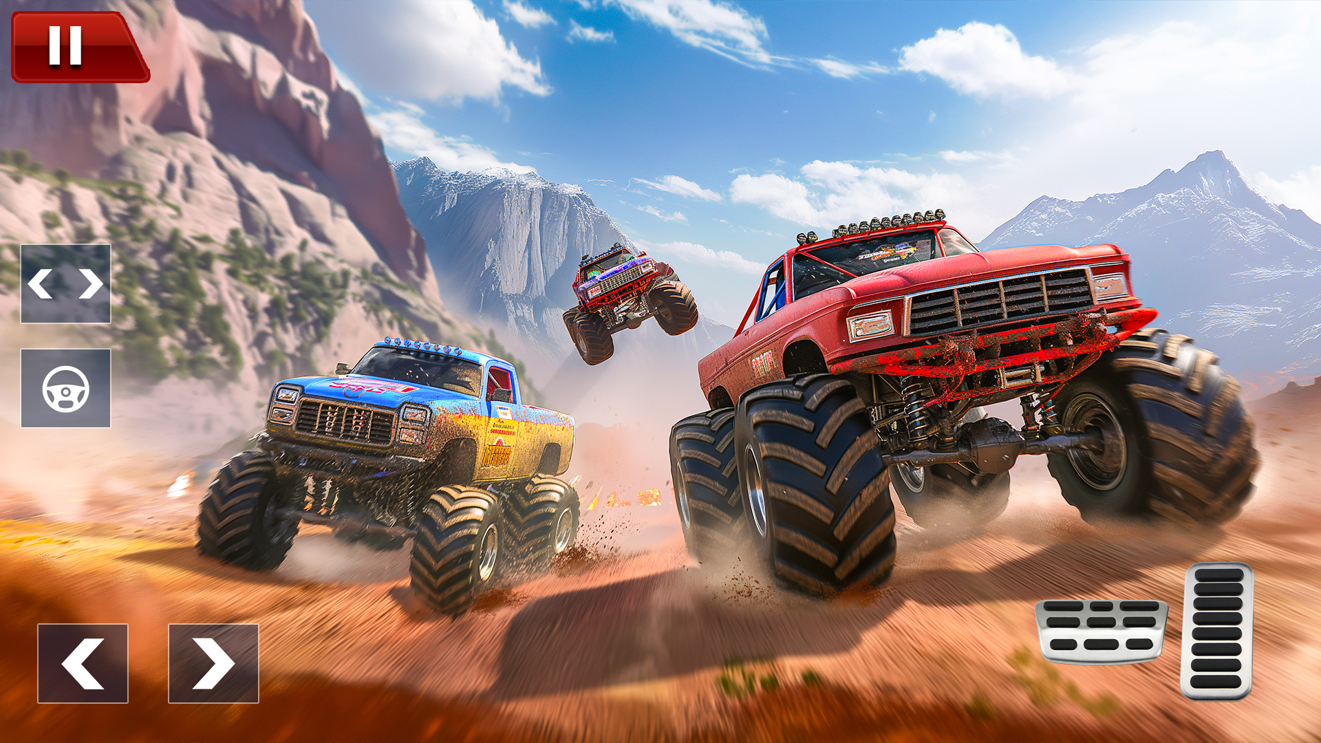 اسکرین شات 2 بازی Mud Truck Racing Games