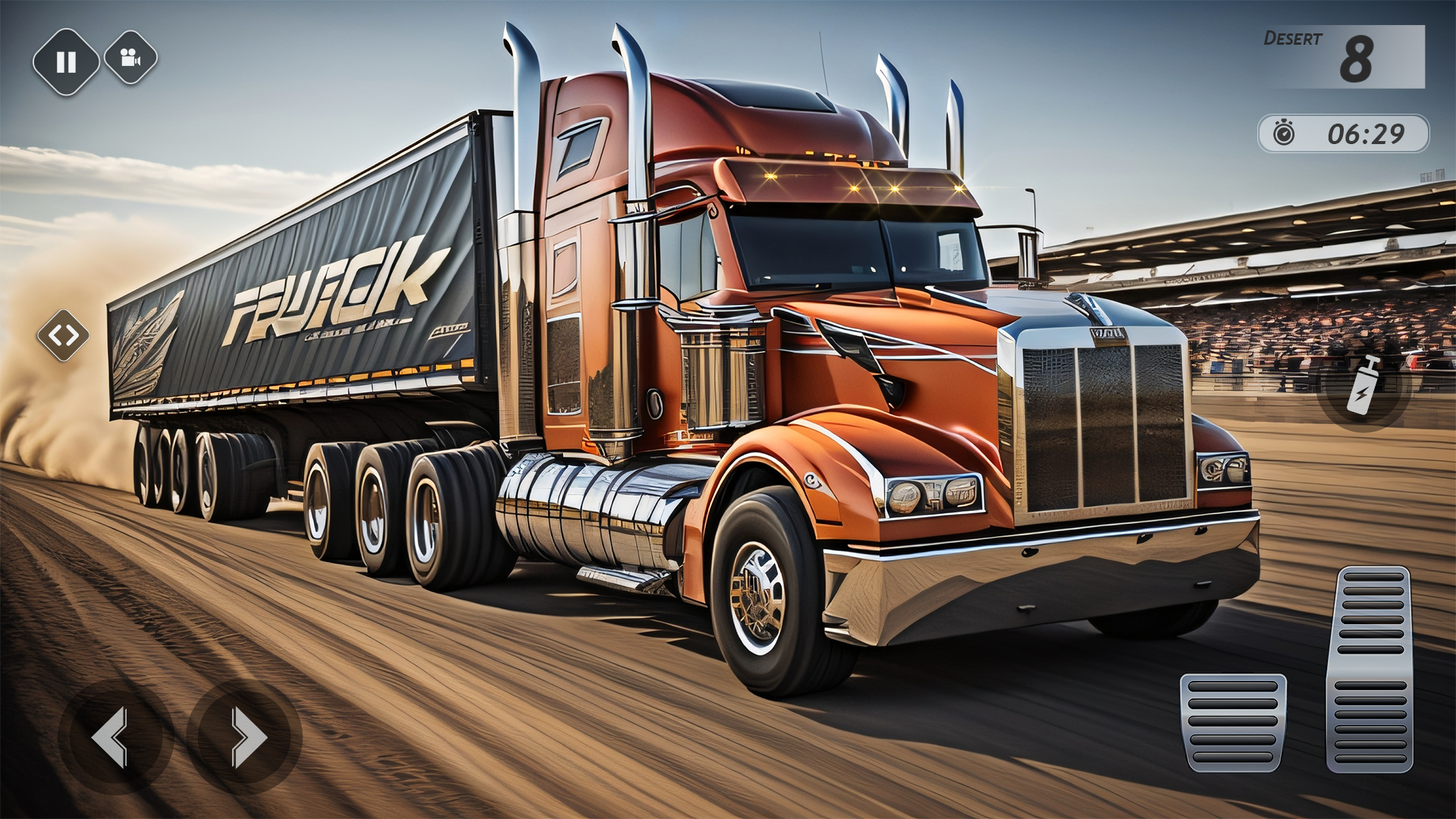 اسکرین شات 1 بازی American Truck Simulator 2023