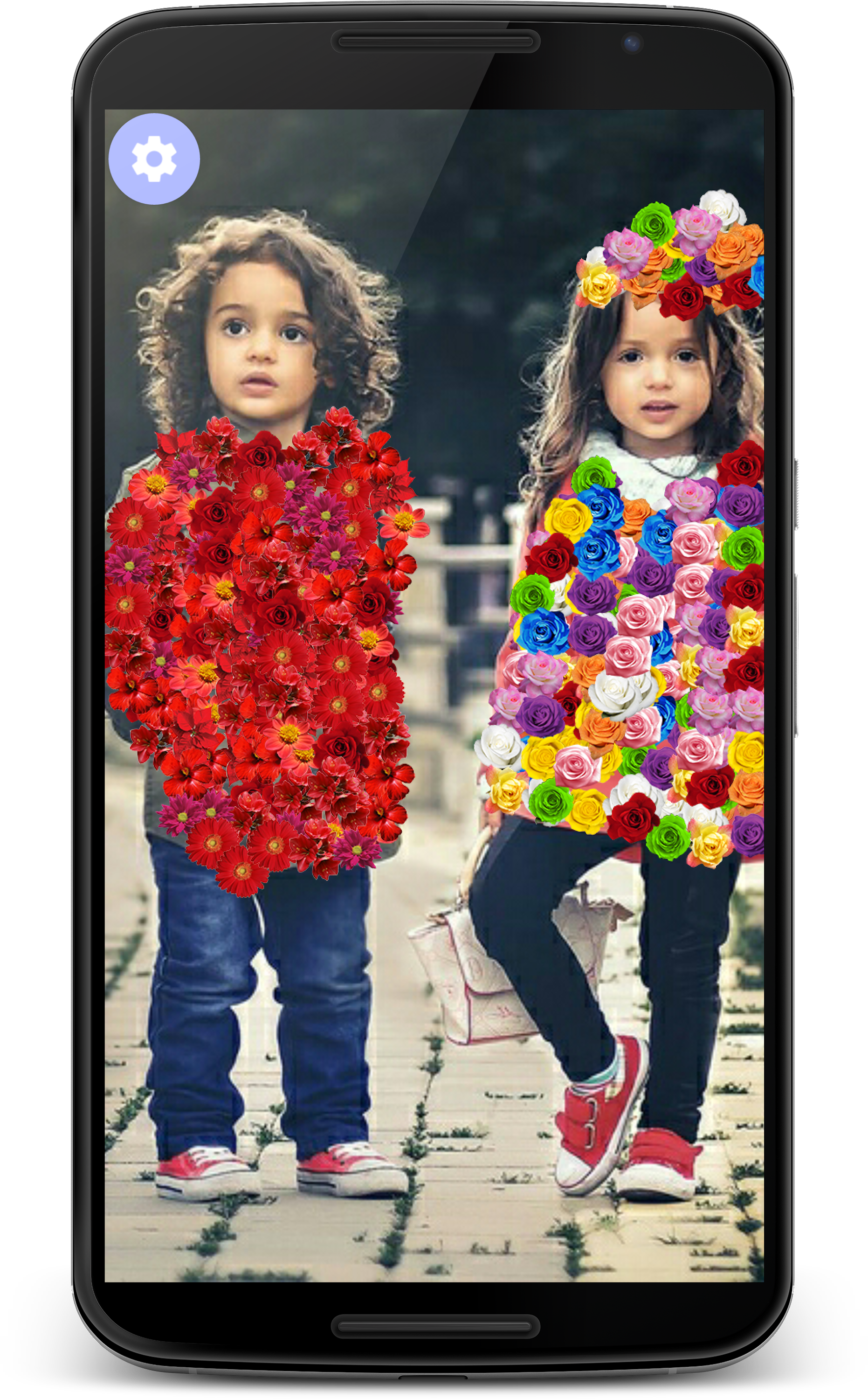 اسکرین شات 7 برنامه Draw by flowers - Name Paint