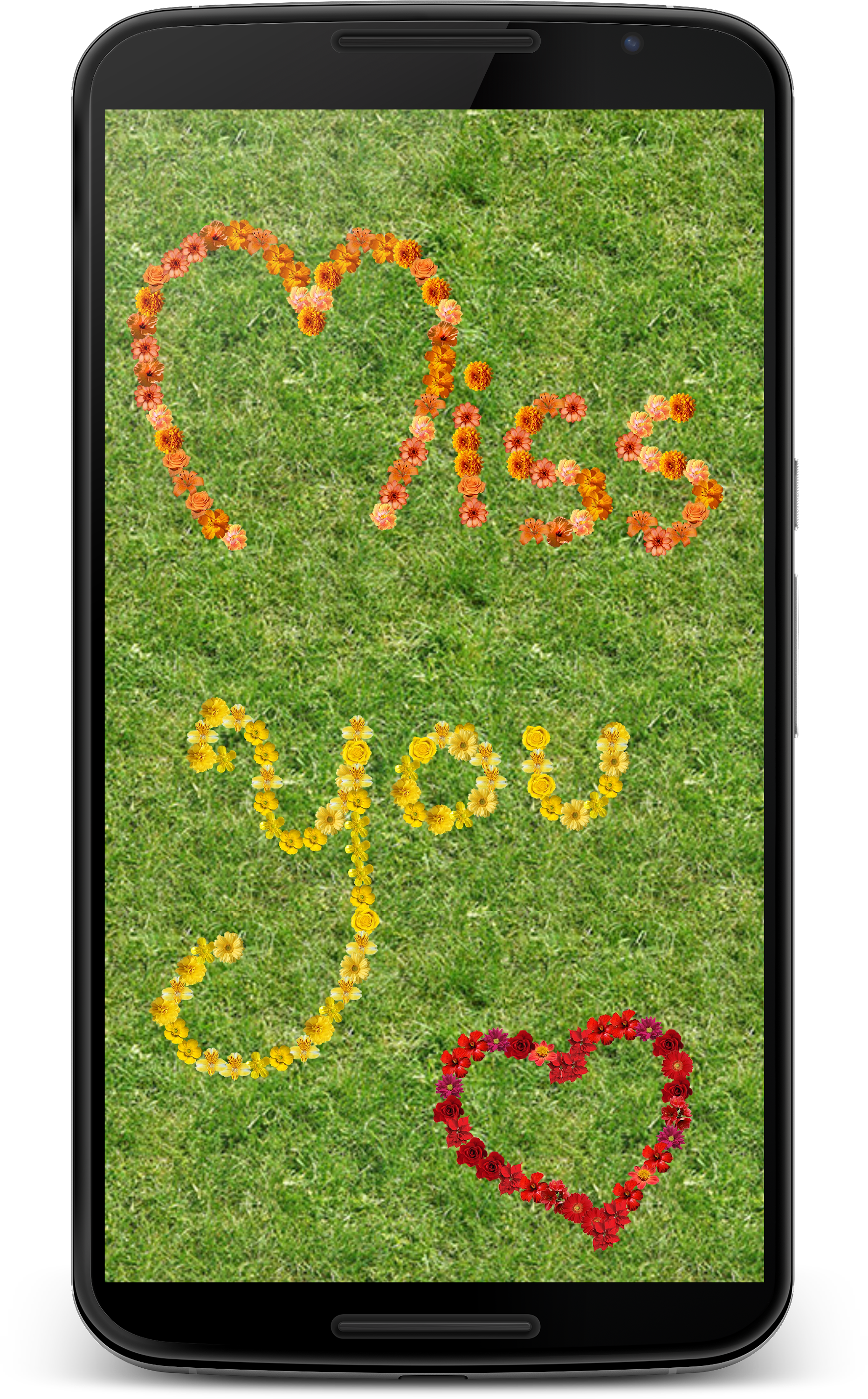 اسکرین شات 2 برنامه Draw by flowers - Name Paint