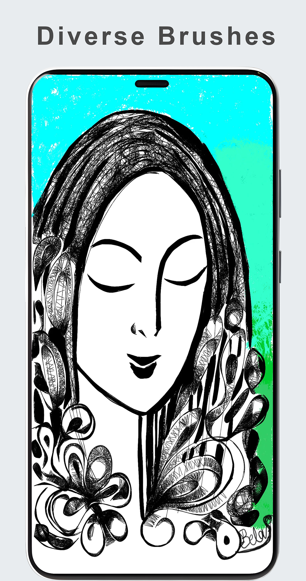 اسکرین شات 8 برنامه Glow Magic Doodle kaleidoscope