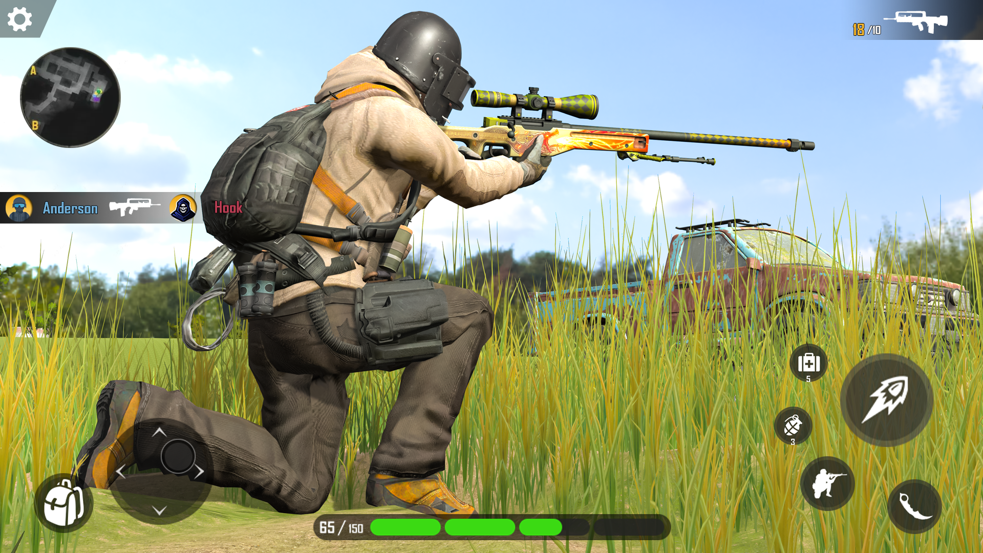 اسکرین شات 1 بازی Sniper Rifle Gun Shooting Game