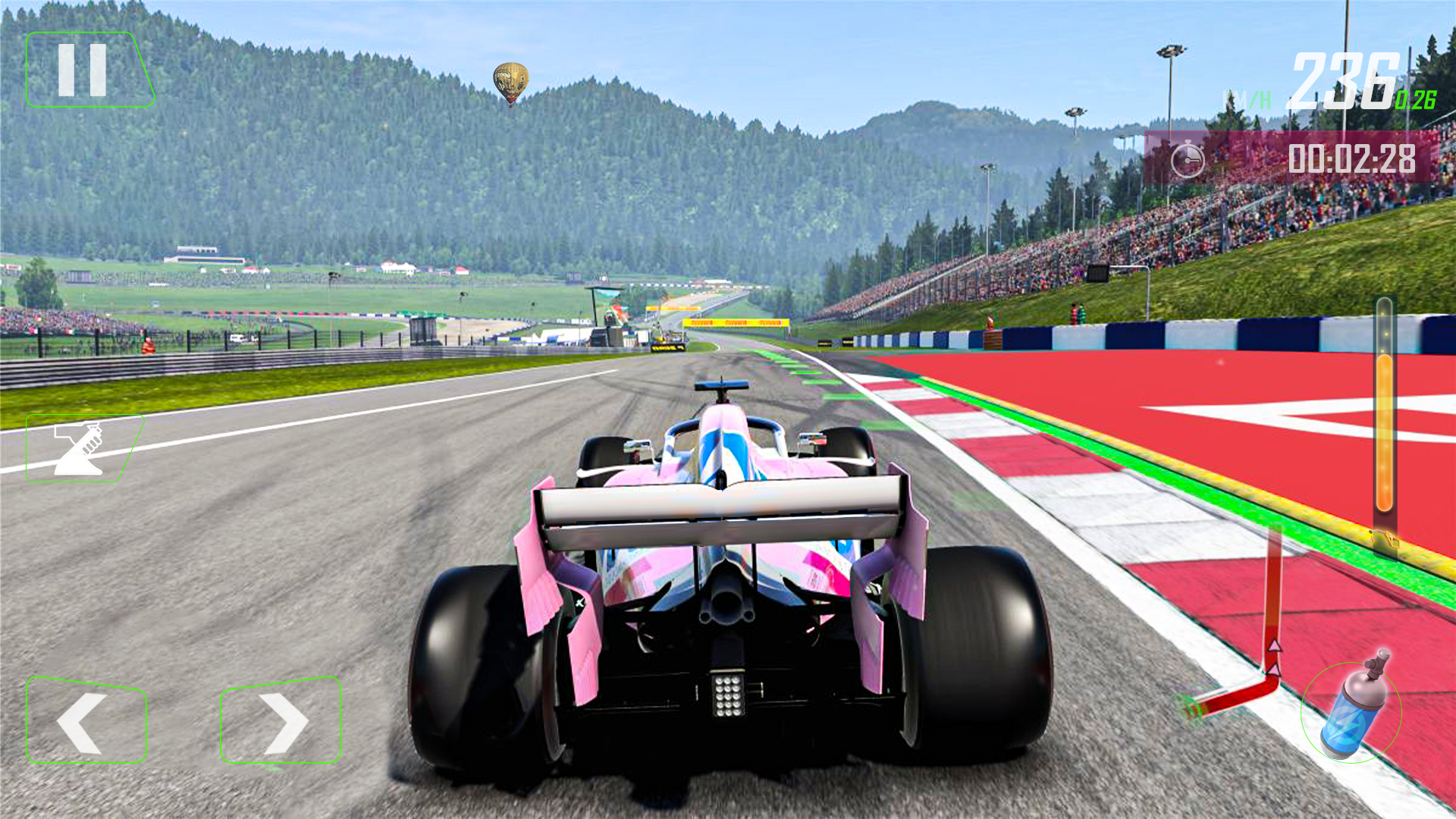 اسکرین شات 2 بازی Formula Car Driving Games