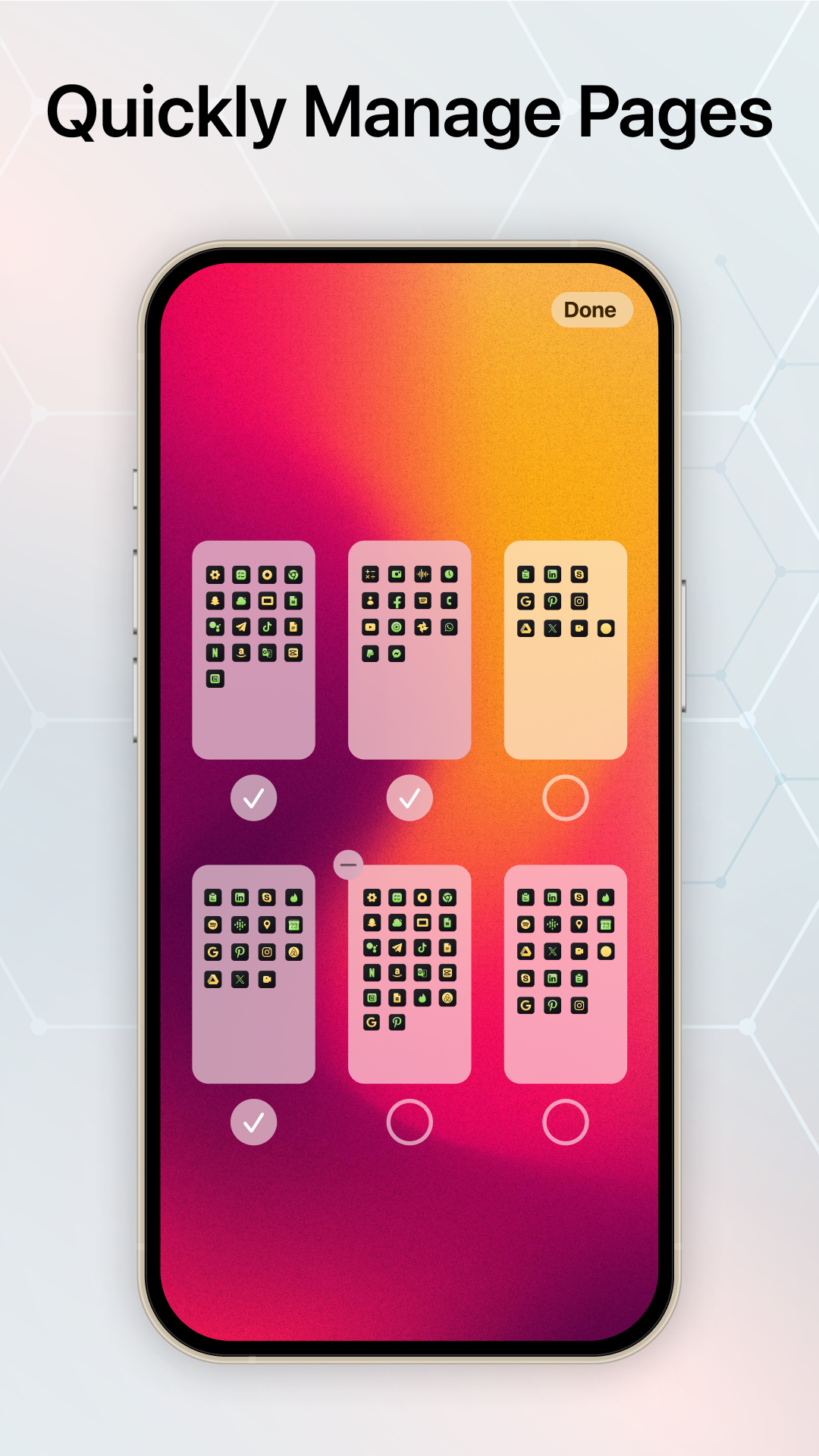 اسکرین شات 7 برنامه Liquid Launcher OS