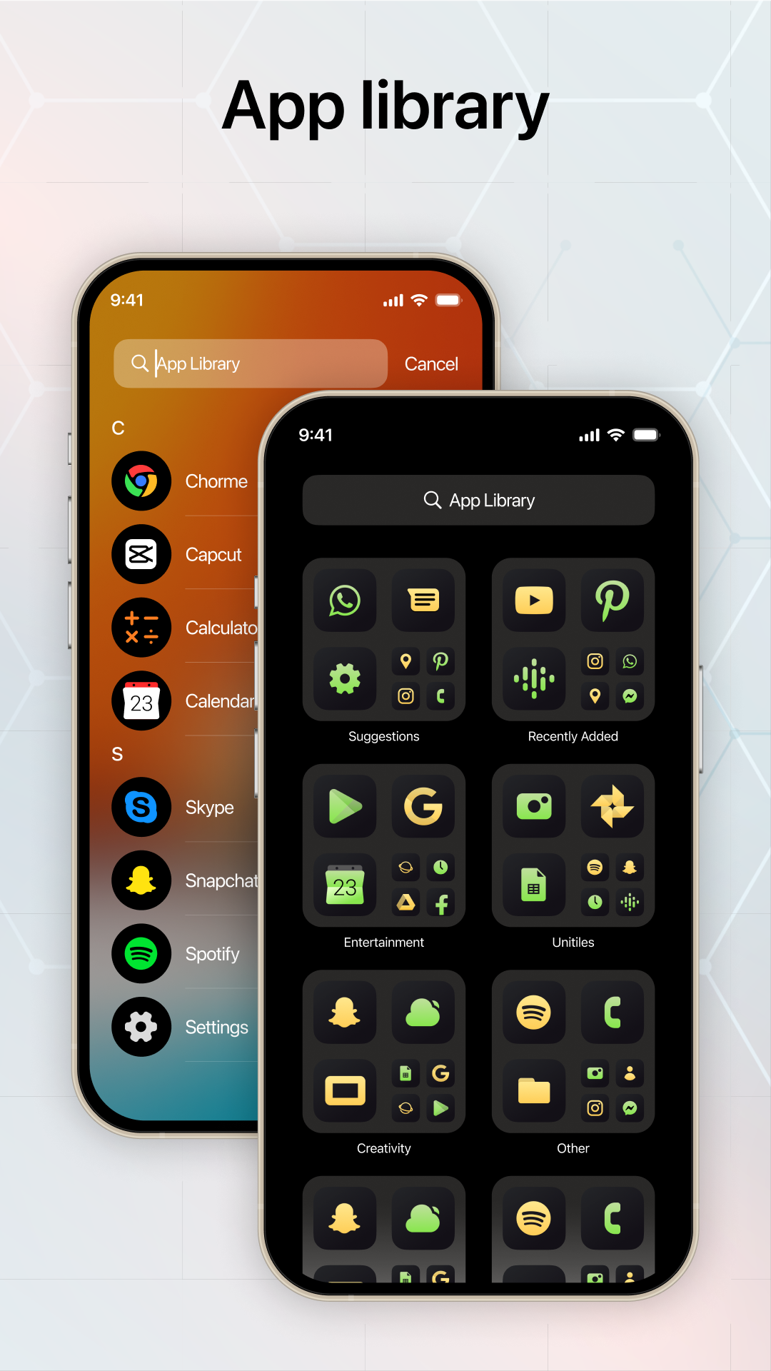 اسکرین شات 4 برنامه Liquid Launcher OS