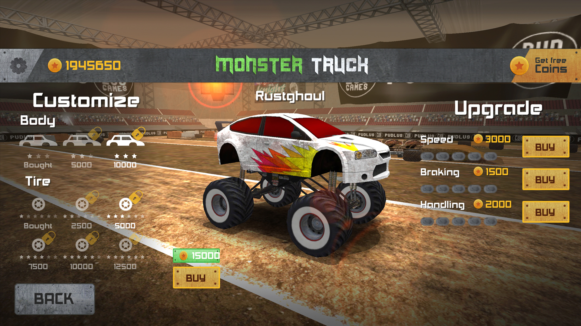 اسکرین شات 5 بازی Monster Truck Fever Driving