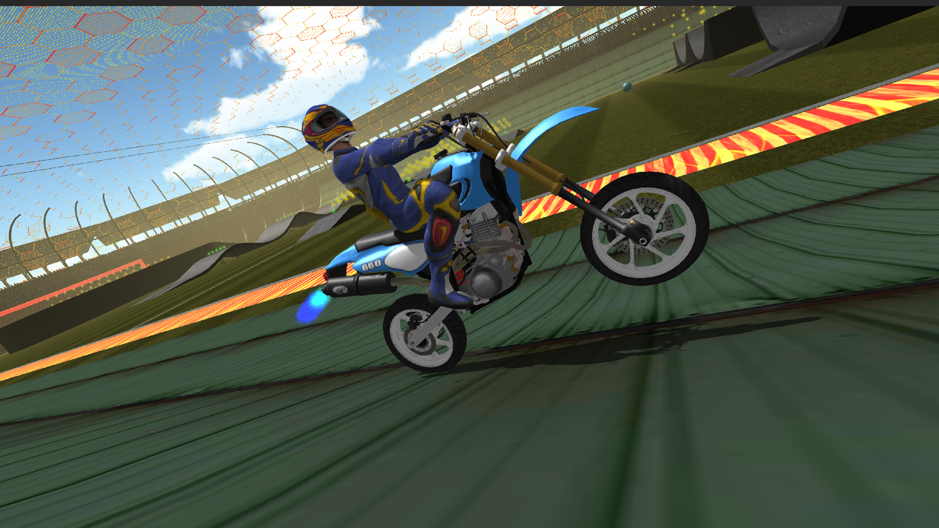 اسکرین شات 2 بازی Motorbike Freestyle