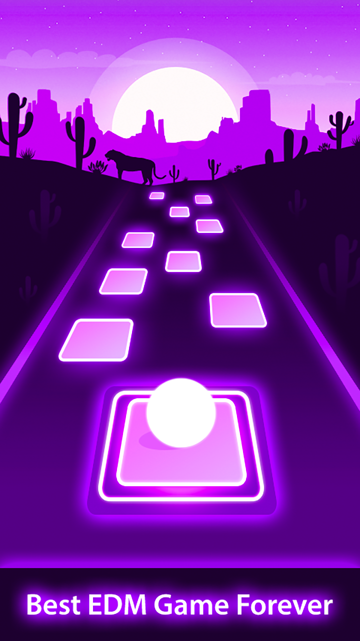 اسکرین شات 3 بازی Magic Dancing Ball Hop Game