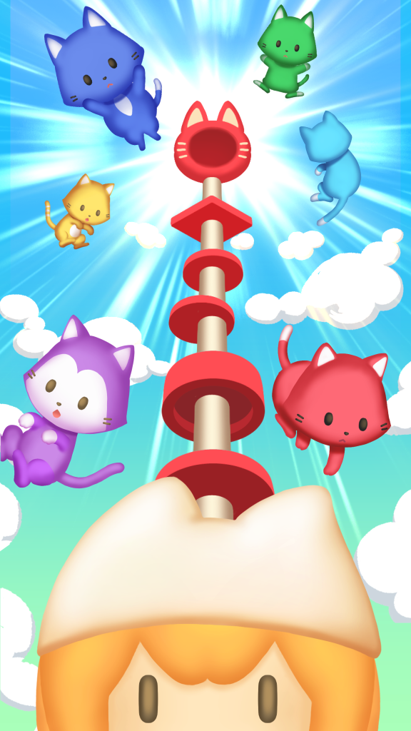 اسکرین شات 6 بازی Cat Puzzle -Stray Cat Towers-